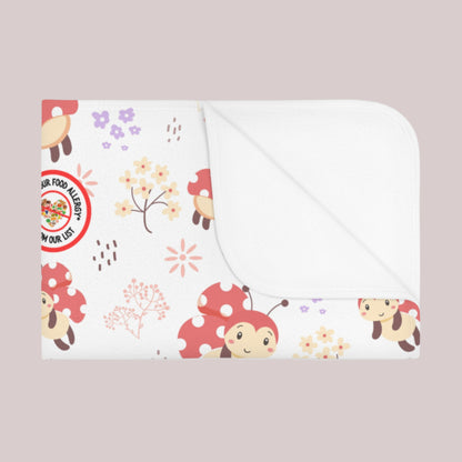 Lady Bug Baby Blanket