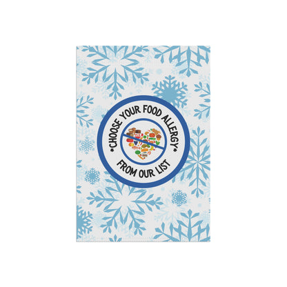 Snowflake Garden Flag