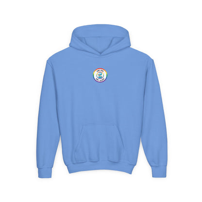 Dairy Allergy Rainbow Logo Youth Hoodie