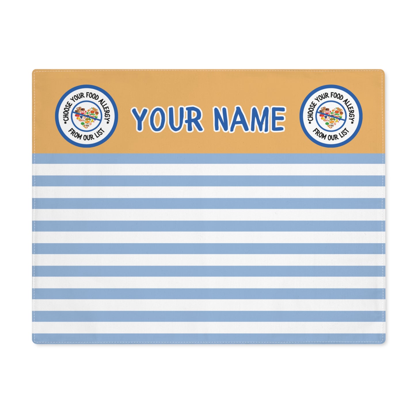 Blue Striped Placemat