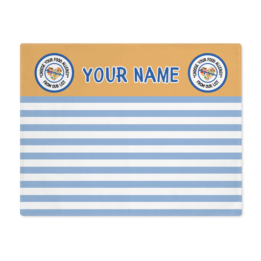 Blue Striped Placemat