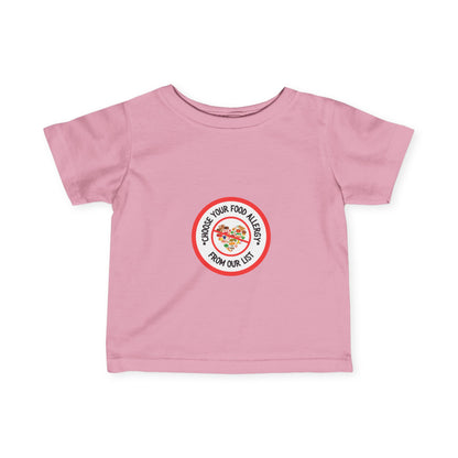 Other Food Allergies Red Logo Baby Tee