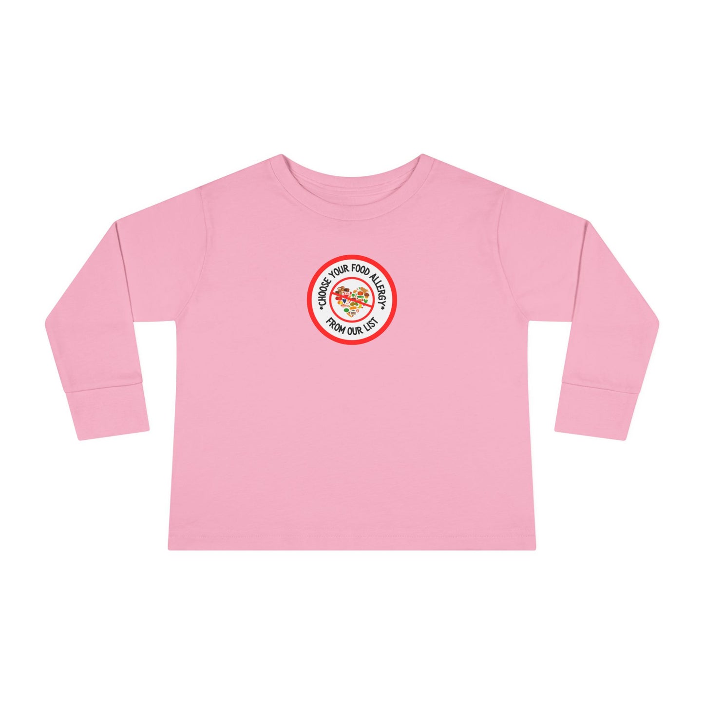Other Food Allergies Red Logo Toddler Long Sleeve