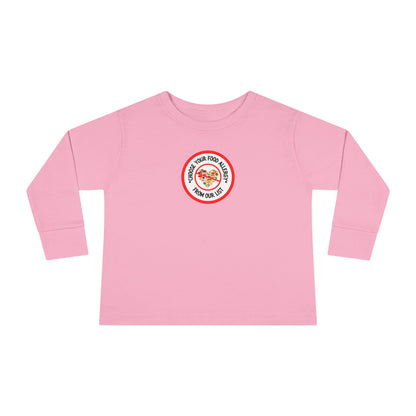 Other Food Allergies Red Logo Toddler Long Sleeve