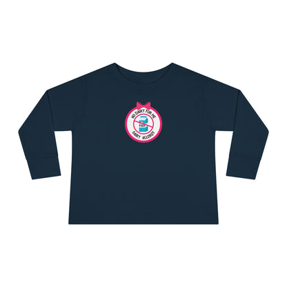 Dairy Allergy Pink Logo Toddler Long Sleeve