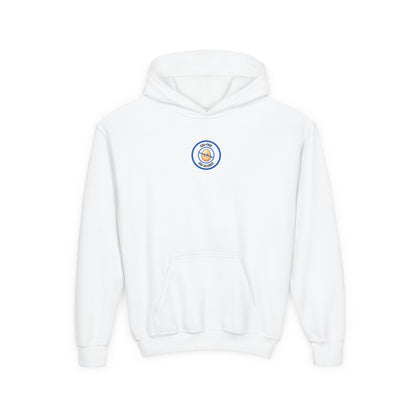 Egg Allergy Blue Logo Youth Hoodie