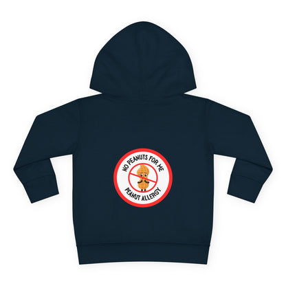 Peanut Allergy Red Logo Toddler Hoodie