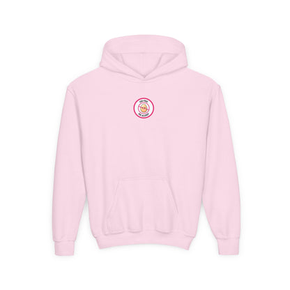 Egg Allergy Pink Logo Youth Hoodie