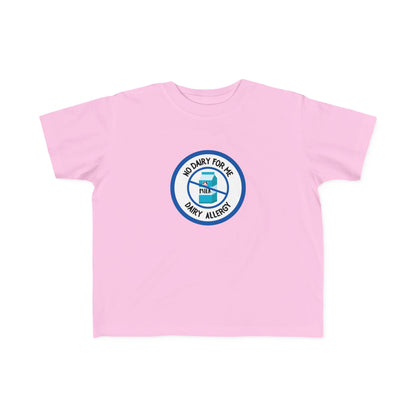 Dairy Allergy Blue Logo Toddler Tee
