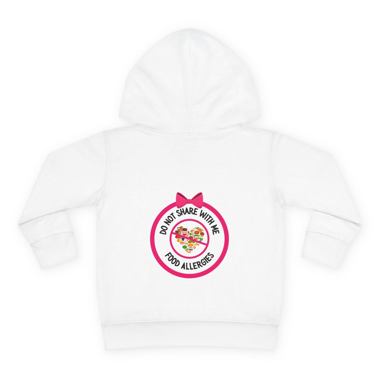 Multiple Allergies Pink Logo Toddler Hoodie