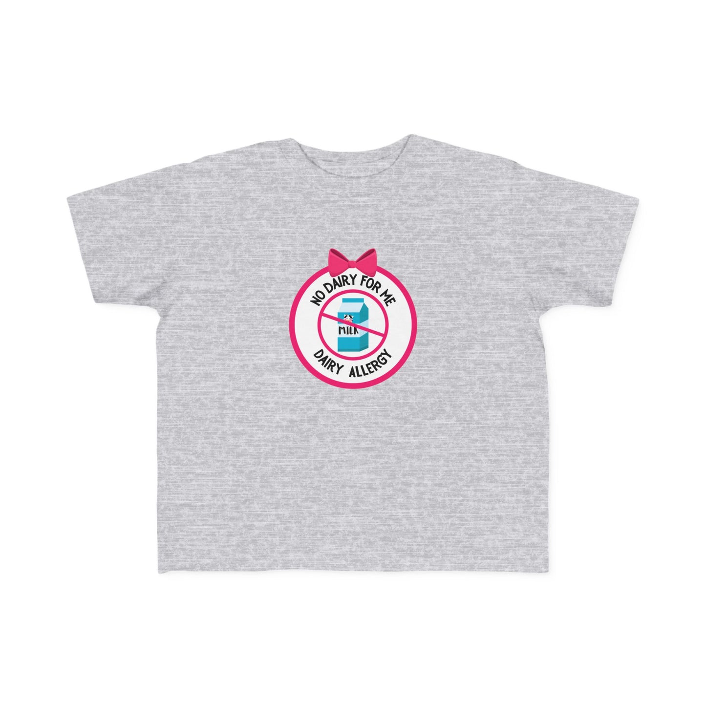 Dairy Allergy Pink Logo Toddler Tee
