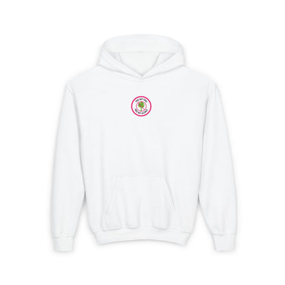 Tree Nut Allergy Pink Logo Youth Hoodie