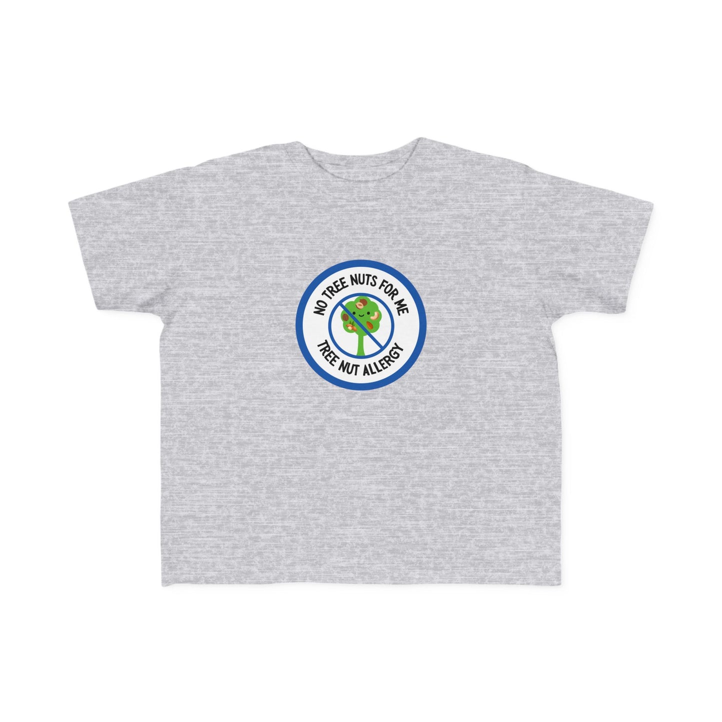 Tree Nut Allergy Blue Logo Toddler Tee