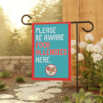 Food Allergy Garden Flag