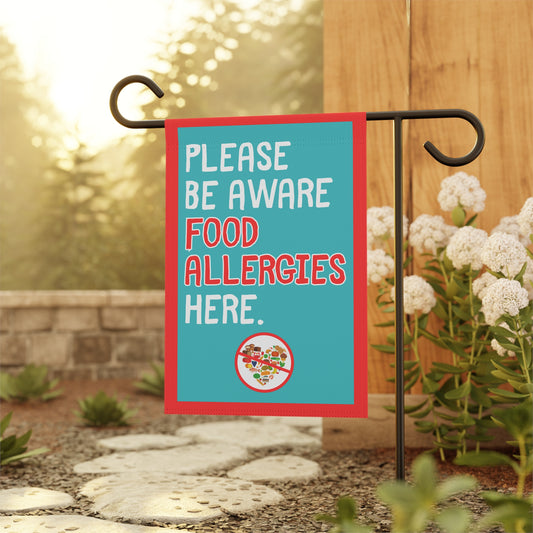 Food Allergy Garden Flag