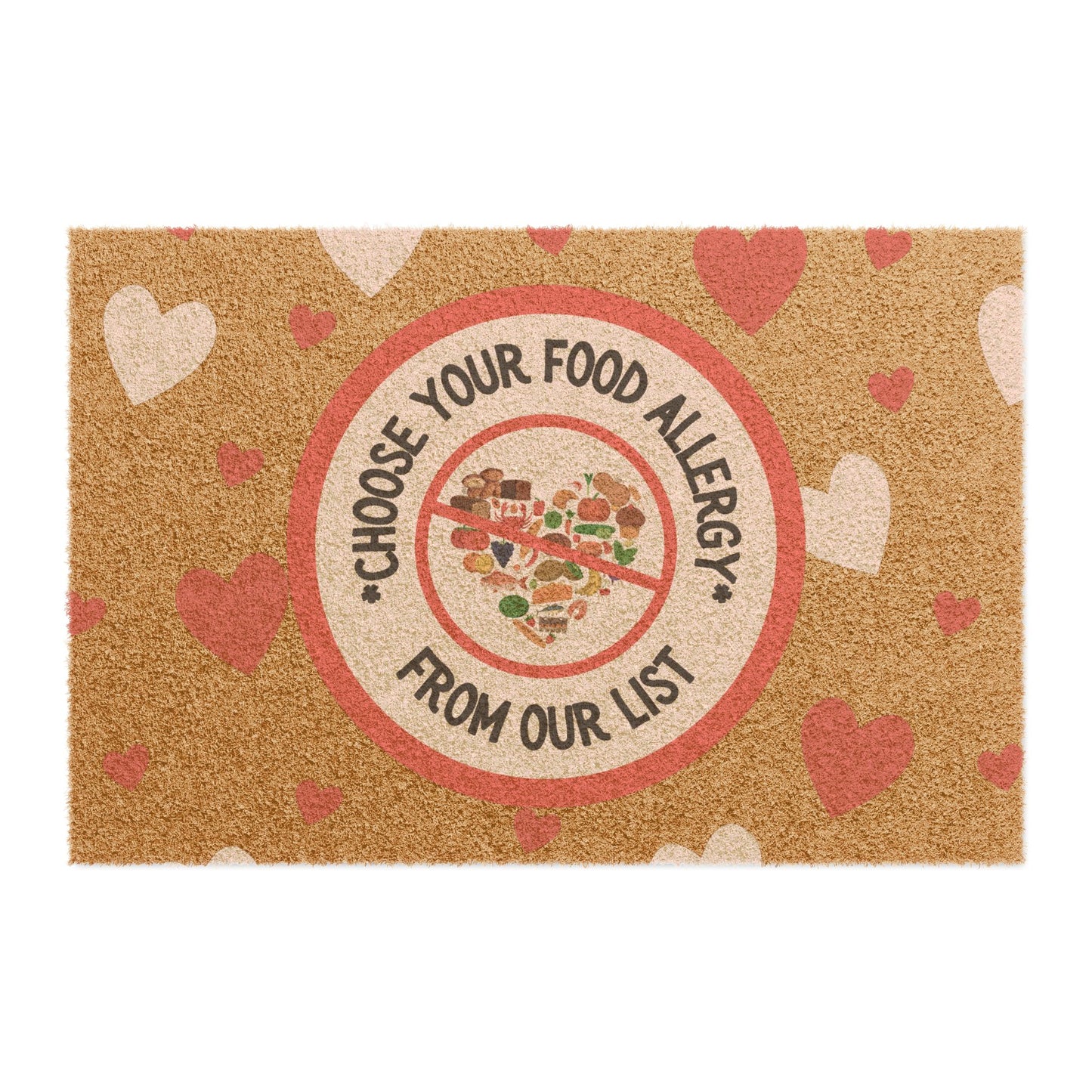 Hearts Doormat