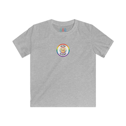 Egg Allergy Rainbow Logo Youth Tee