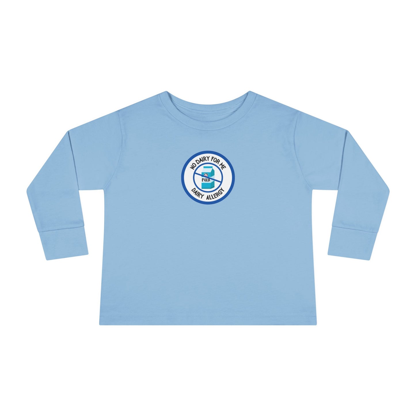Dairy Allergy Blue Logo Toddler Long Sleeve