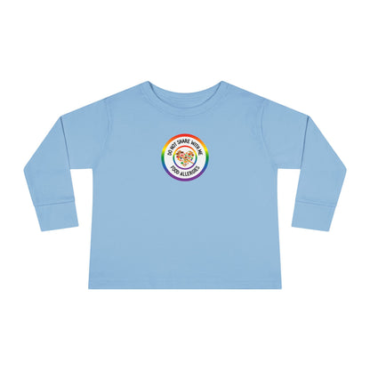 Multiple Allergies Rainbow Logo Toddler Long Sleeve