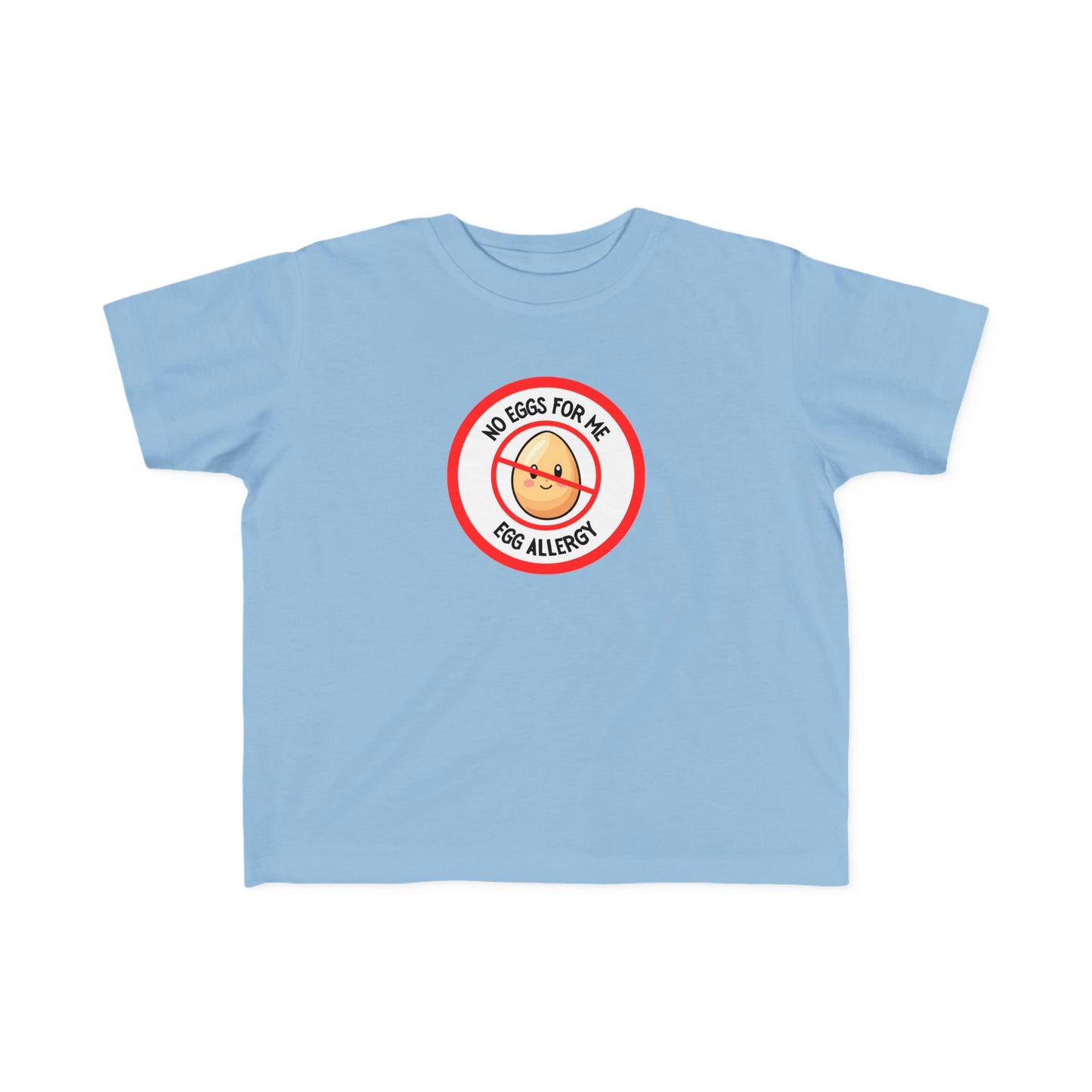Egg Allergy Red Logo Toddler Tee