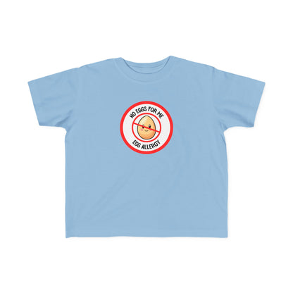 Egg Allergy Red Logo Toddler Tee