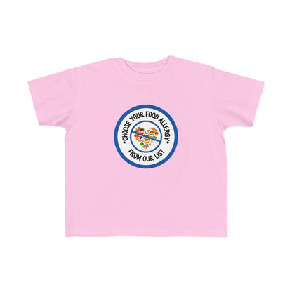 Other Food Allergies Blue Logo Toddler Tee
