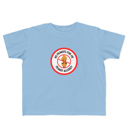 Peanut Allergy Red Logo Toddler Tee