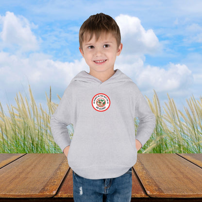 Nut Allergy Red Logo Toddler Hoodie
