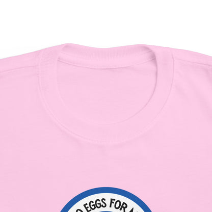 Egg Allergy Blue Logo Toddler Tee