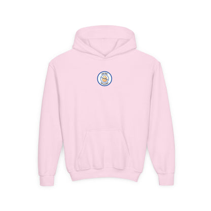 Egg Allergy Blue Logo Youth Hoodie