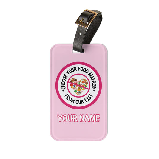 Food Allergy Bag Tag