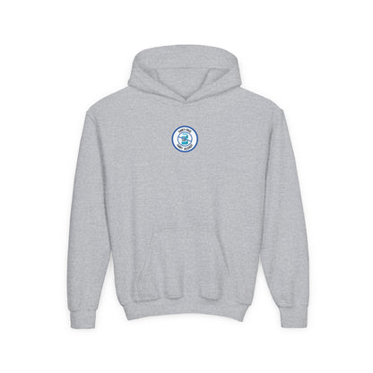 Dairy Allergy Blue Logo Youth Hoodie