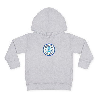 Dairy Allergy Blue Logo Toddler Hoodie