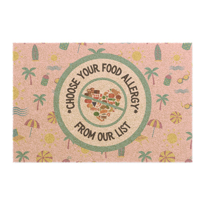 Pink Summer Beach Doormat