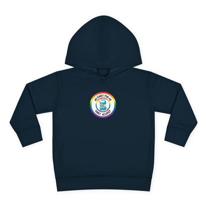 Dairy Allergy Rainbow Logo Toddler Hoodie