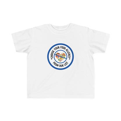 Other Food Allergies Blue Logo Toddler Tee