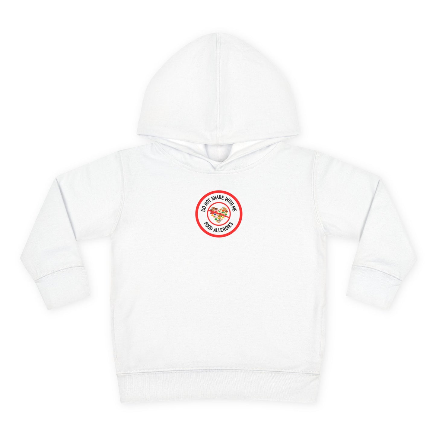 Multiple Allergies Red Logo Toddler Hoodie