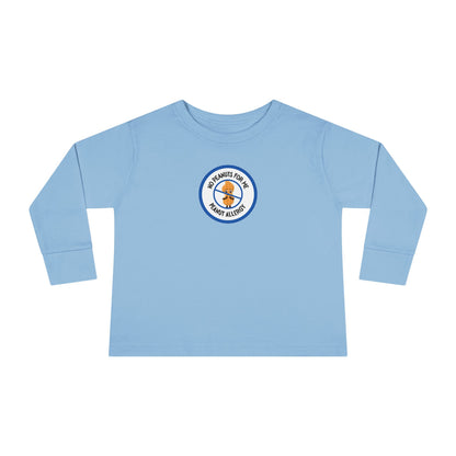 Peanut Allergy Blue Logo Toddler Long Sleeve