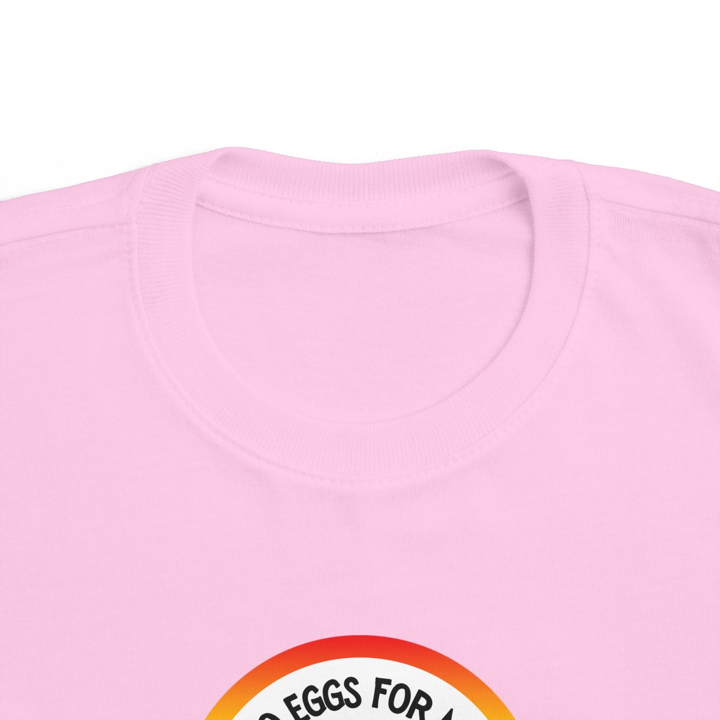 Egg Allergy Rainbow Logo Toddler Tee
