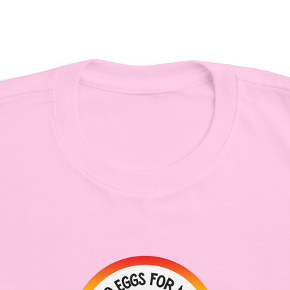 Egg Allergy Rainbow Logo Toddler Tee
