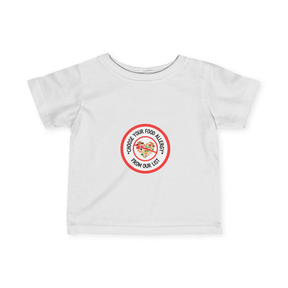 Other Food Allergies Red Logo Baby Tee