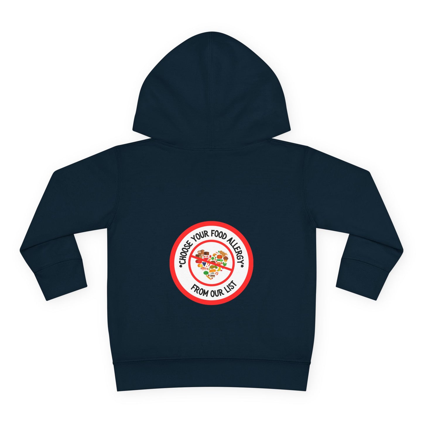 Other Food Allergies Red Logo Toddler Hoodie