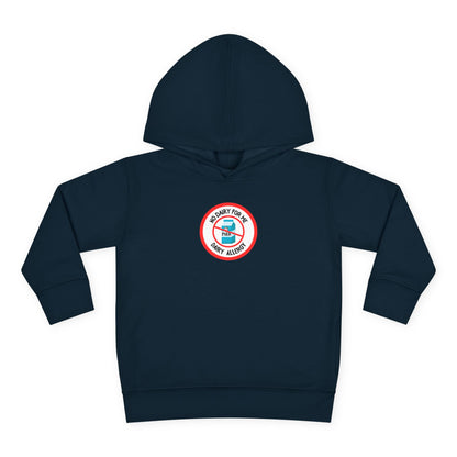 Dairy Allergy Red Logo Toddler Hoodie