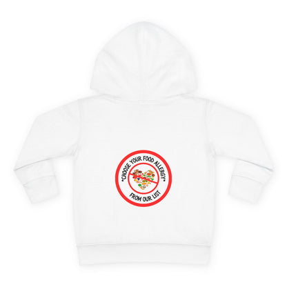 Other Food Allergies Red Logo Toddler Hoodie