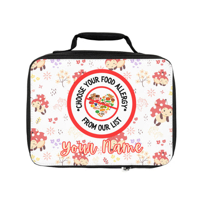 Ladybug Food Allergy Lunchbox