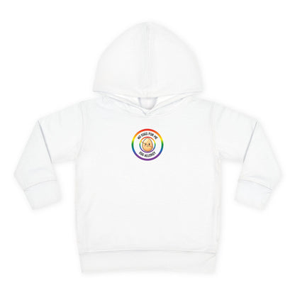 Egg Allergy Rainbow Logo Toddler Hoodie