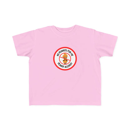 Peanut Allergy Red Logo Toddler Tee