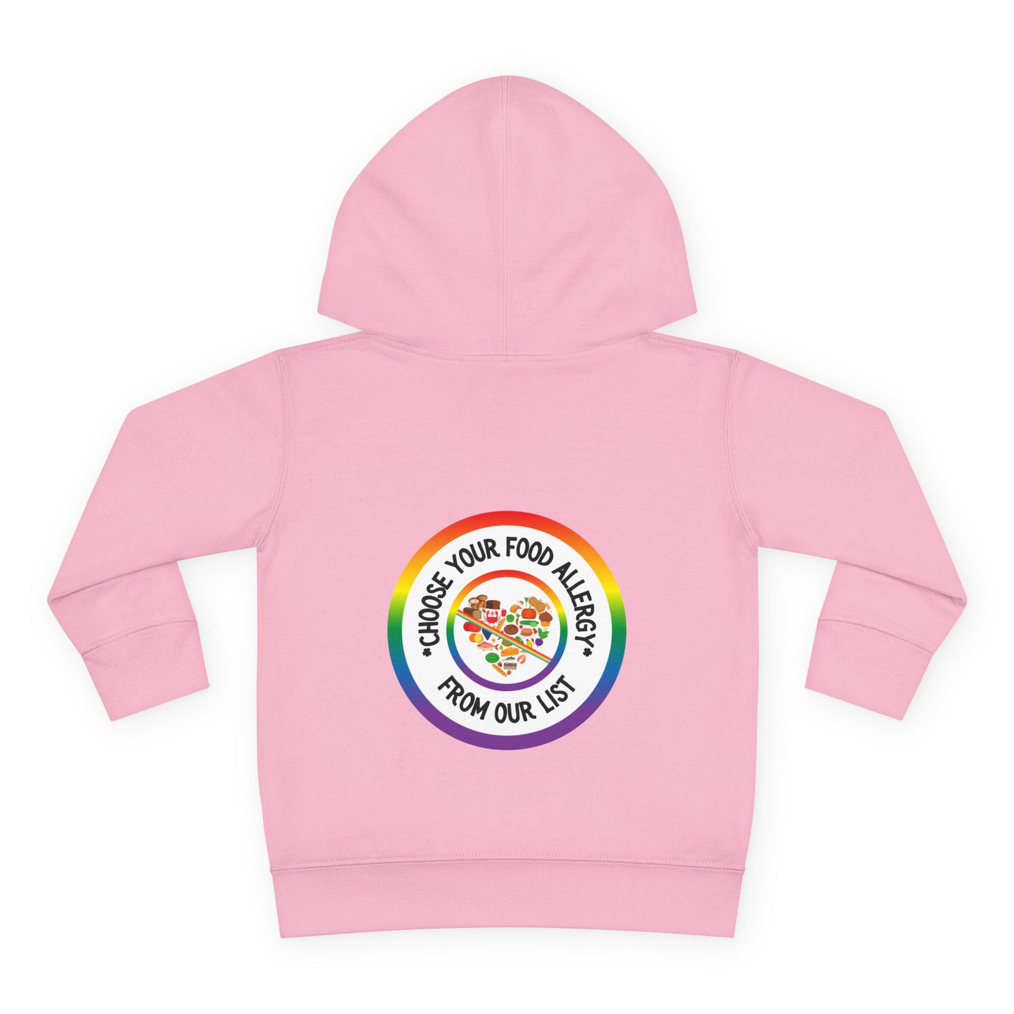 Other Food Allergies Rainbow Logo Toddler Hoodie