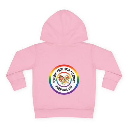 Other Food Allergies Rainbow Logo Toddler Hoodie
