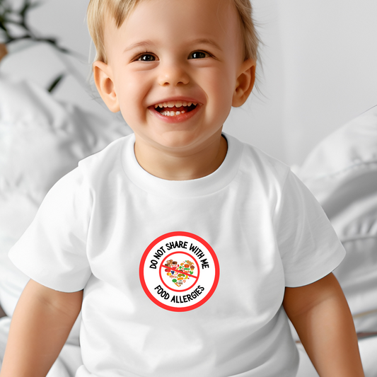 Multiple Allergies Red Logo Baby Tee